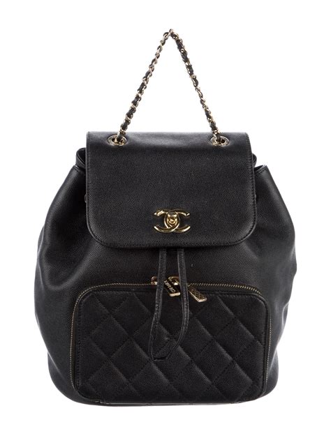 chanel business affinity backpack sizes|Chanel duma backpack 2020.